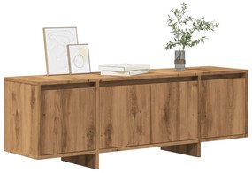 Mobile Porta Tv Rovere Artigianale 120x30x40,5 Cm Multistrato /