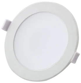 HOMEOW Faretti Led da Incasso per Cartongesso 7W, Diametro Foro 75-90mm, 24mm Ultrasottili, IP44 Faretti Led Soffitto, Regolabile Caldo 2700K, Neutro 4000K e Freddo 6000K, Non Dimmerabile, Set di 6