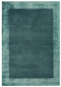 Tappeto in misto lana tessuto a mano color petrolio 80x150 cm Ascot - Asiatic Carpets