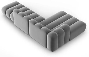 Divano angolare grigio chiaro ad angolo sinistro Lupine - Micadoni Home