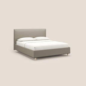 Costanza letto contenitore e sfoderabile in tessuto misto cotone impermeabile T13 panna