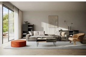 Libreria nera opaca 100x147 cm Nina - TemaHome