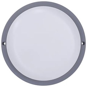 Solight WO745-G- Applique a LED da esterno LED/13W/230V 4000K IP54 grigio arrotondato