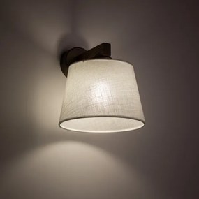 Brilagi - Lampada da parete LATTE 1xE27/15W/230V pino/bianco