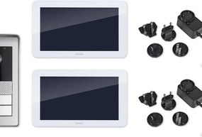 Videocitofono wireless WiFi connesso ELVOX VIMAR K42946 2 fili TFT LCD 7" touchscreen, 6 suonerie