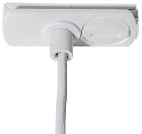 Sistema di illuminazione a binario moderno con 5 luci a sospensione bianco 1 fase - Iconic Frini