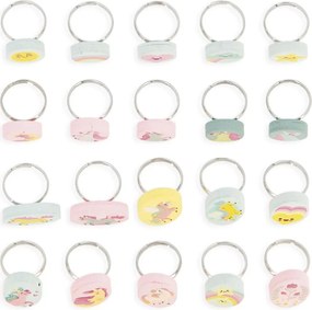 Set di 20 anelli - Unicorno