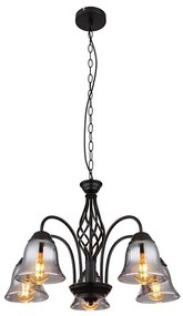 Globo 60298-5H - Lampadario a sospensione con catena GONNY 5xE27/60W/230V
