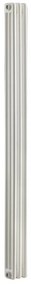 Radiatore acqua calda EQUATION Comby in acciaio 3 colonne, 3 elementi, interasse 1735 mm, bianco