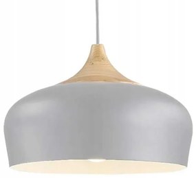 Lampada da soffitto pensile singola Bari Grigio