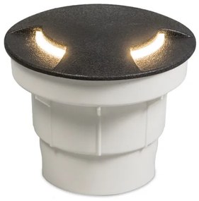 Faretto da terra per esterno moderno nero incl. LED IP67 - CECI 2