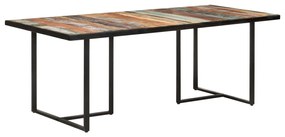 Tavolo da Pranzo 200 cm in Legno Massello di Recupero