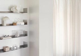 Mensola color argento opaco in acciaio 80,5 cm Float – Mette Ditmer Denmark