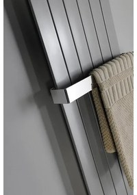 Sapho - Portasciugamani a parete COLONNA 8x34 cm in acciaio inox lucido