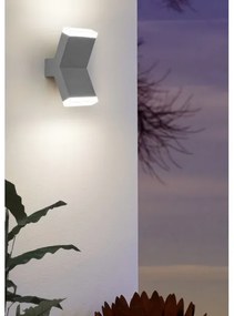 Eglo 96706 - Applique a LED CANTZO 2xLED/4W/230V grigio