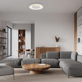 Plafoniera LED PIATTINO, 30W, 230V, 3000/4000/6000K, Ø 40 cm, bianca