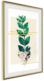 Poster  Perfectly Divided  Cornice Quadri Cornice d'oro con passe-partout, Larghezza x Altezza Home decor 20x30