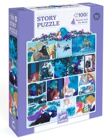 Story puzzle - La Bella e la Bestia - 100 pezzi