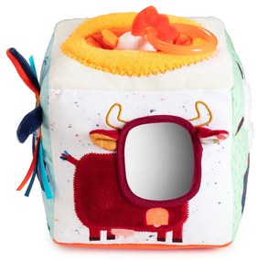 Lilliputiens - Cubo tessile per le attività - Fattoria