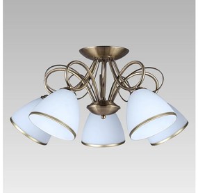 Prezent 61451 - Lampadario a plafone ASTER 5xE27/60W/230V