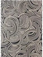 Farrow & Ball Carta da parati Tourbillon - Off-Black/ Setting Plaster