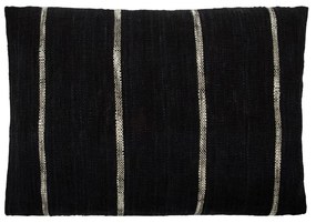 Tikamoon - Federa in cotone 60x40 cm Tuur nera