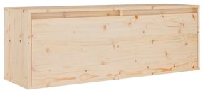 Mobili porta tv 6 pz in legno massello di pino