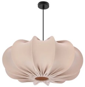 Lampadario a sospensione con cavo CAFEE 1xE27/40W/230V Ø 52 cm beige