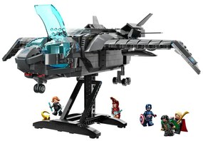 Quinjet Avengers Marvel con 5 personaggi Lego