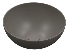 Lavabo D'Appoggio 40 Cm Lullaby "Meg" Grigio Opaco