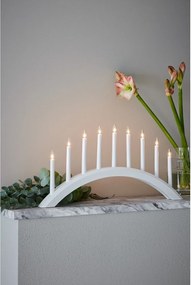 Decorazione luminosa natalizia bianca Avento - Markslöjd