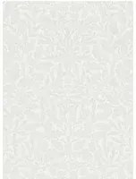 Morris & Co Carta da parati Pure Acorn - Chalk/ Silver