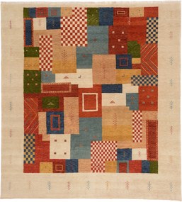 Loribaft Tappeto 260 x 240 (Indian) Annodato A Mano