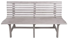 Panchina da giardino in legno grigio Mandalay - Garden Pleasure