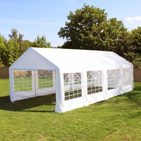 TOOLPORT Tenda capannone 3x4m, Telo in PVC, grigio - (2330)