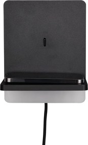 Lampada nero opaco a LED da parete dimmerabile Fairfield - Trio