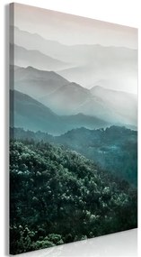 Quadro Beautiful Tuscany (1 Part) Vertical  Colore Grigio, Dimensioni e Misure 40x60