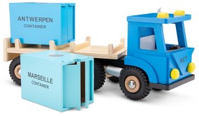 Camion in legno con due container - Harbor Line