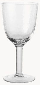 Calici vino bianco in vetro soffiato Hammered 4 pz