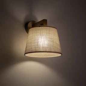 Brilagi - Lampada da parete LATTE SABIA 1xE27/15W/230V pino/beige