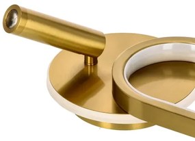 Applique a LED MONET LED/13W/230V + LED/2W 3000/4000/6000K oro