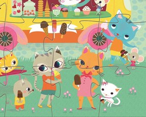 Puzzle - gelataio - 16 pezzi