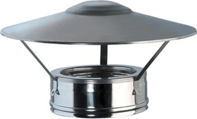 Para-pioggia semplice EXCCDPC20 in inox