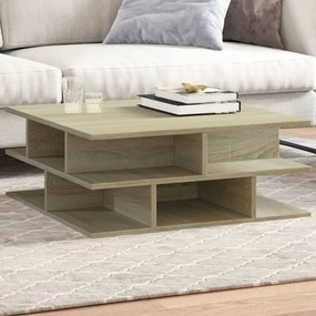Tavolino Da Salotto Rovere Sonoma 70x70x29 Cm Legno Multistrato /