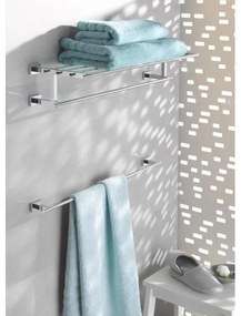 GROHE 40509001 - Portasciugamani ESSENTIALS CUBE 600 mm in cromo lucido