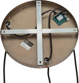 Lampada a sospensione di design bronzo scuro 3 luci - Ard