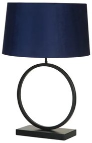 Searchlight EU93101AZ - Lampada da tavolo ELEGANT 1xE27/60W/230V blu