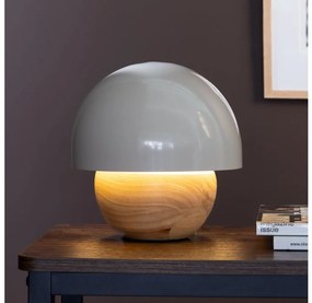 Brilliant - Lampada da tavolo NALAM 1xE14/40W/230V grigio/cenere