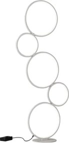 Lampada da terra LED Rondo bianco, luce bianco caldo 3200 lumen