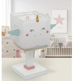 Dalber 64591 - Lampada per bambini LITTLE UNICORN 1xE14/8W/230V